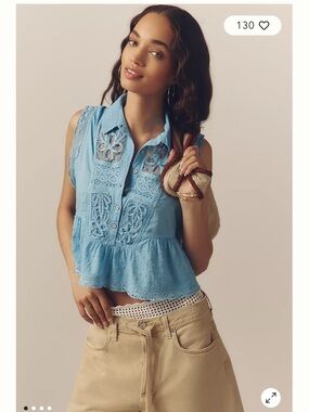 Pilcro for Anthropologie blouse